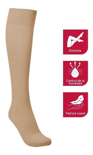 Imagen 2 de 7 de Media De Compresión Jobst Opaque 20-30 Mmhg Rodilla