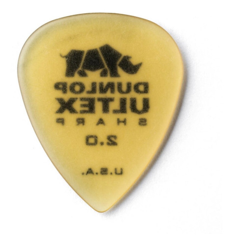 6 Plumillas Dunlop Ultex Sharp 2.00 433p2.00