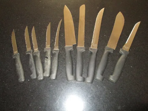 Set De Cuchillos De 10 Piezas (Usado)