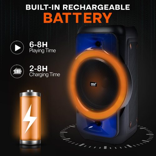 Altavoz Bluetooth Para Fiestas Pyle Audio Pphp1979 160w
