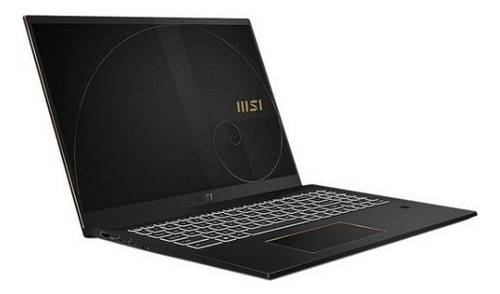 Portátil MSI Summit E16 Flip Evo ink black táctil 16", Intel Core i7 1195G7  16GB de RAM 512GB SSD, Intel Iris Xe Graphics G7 96EUs 120 Hz 2560x1600px Windows 10 Pro