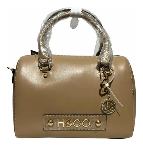 Bolsa H&co Color Beige Con Correa