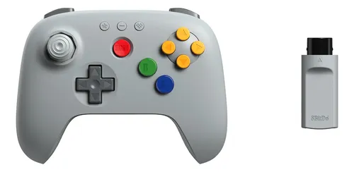 Controlador Sem Fio 8bitdo N64 2.4g Para 3d Analógico, Windo