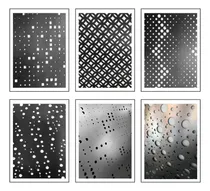 Comprar Chapa Perforada Decorativa Diseños \u002F Espesor 1.25mm \u002F 1x2mts