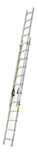 Escalera Cuprum Telescópicas De Aluminio 32 Peld. 8.82 M- Yn