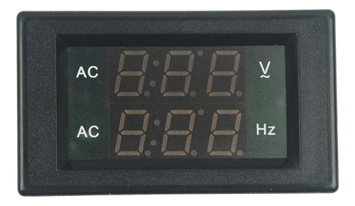 Medidor De Frecuencia De Voltaje De Ca Digital, Ac 80-5...