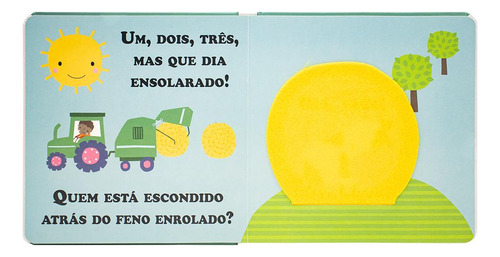 Livro Amigos Fofinhos - Esconde-esconde: Fazenda, De Really Decent Books. Editorial Happy Books, Capa Capa Dura, Edição 1 Em Português, 2024