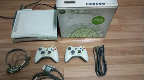 Xbox 360 Go Pro De 60 Gb Con Su Caja Y Totalmente Original!!