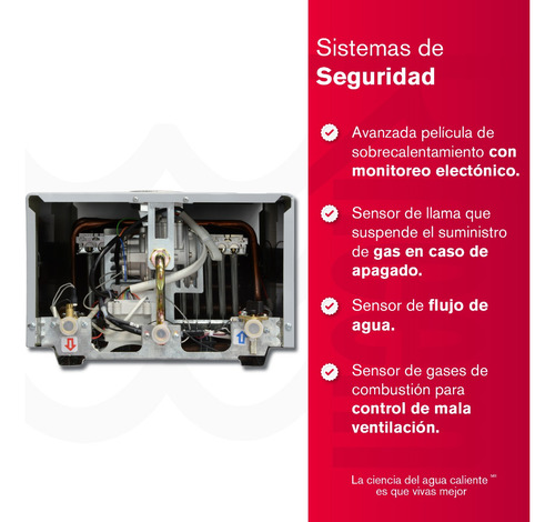 Caldera De Agua Cámara Estanca 35lt Mid Efficiency