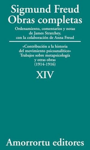 Obras Completas Xiv Sigmund Freud