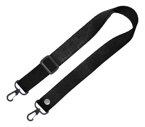 Correa Negra Tira Strap Cartera Riñonera Ancho 3cm Regulable