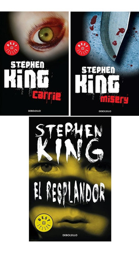 El Resplandor + Misery + Carrie   Stephen King