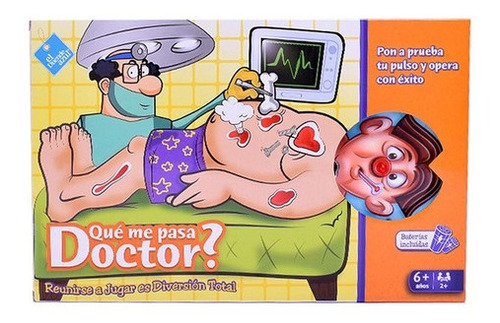 Imagen 2 de 6 de Juego De Mesa ¿que Me Pasa Doctor? Duende Azul Operando Full