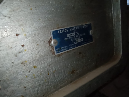 Imagen 7 de 7 de Báscula Para Hacienda 15tt Valenti De Carlos Valenti E Hijo