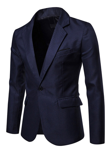 Chamarra De Traje Para Hombre Slim Fit Sport Blazer Business