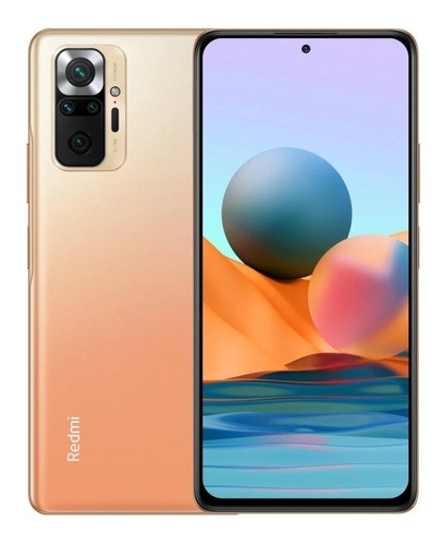 Imagen 1 de 7 de Xiaomi Redmi Note 10 Pro (Global) Dual SIM 128 GB bronce 6 GB RAM