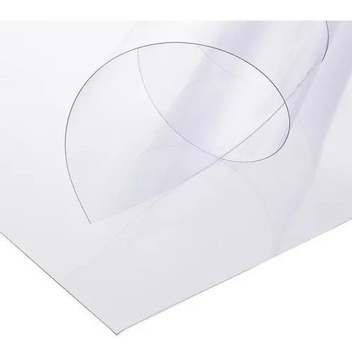 Chapa Pvc Cristal 0,50mm - 62cm X 120cm - 9 Unidades