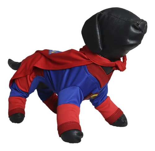 Disfraz De Superman Para Perro Mediano (talla 8 A 14)