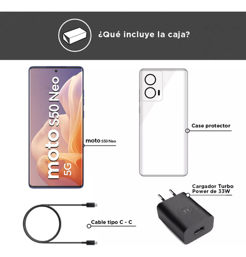 Celular Motorola Moto S50 Neo 5g 256 Gb 8Gb Grey