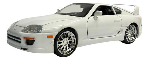 Brian S Toyota Supra Fast Andfurious 7 Jada Toys 1:24 Branco