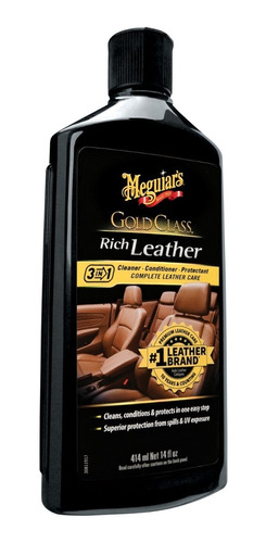 Imagen 1 de 8 de Meguiars Limpiador Acondicionador Cuero Leather - Allshine