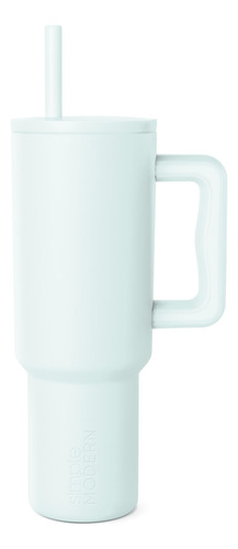 Vaso Simple Modern Trek Signature De 1,2 L Con Asa Y Pajita