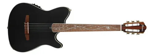 Violão Eletroacustico Nylon Ibanez Tod10n Tim Henson Preto