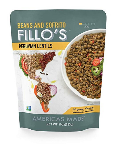 Los Frijoles De Lentejas Peruana De Fillo - 10 Bolsas Oz, 6 