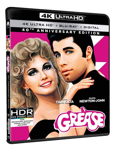 Vaselina ( Grease ) 1978 Bluray 4k - Randal Kleiser / Travol