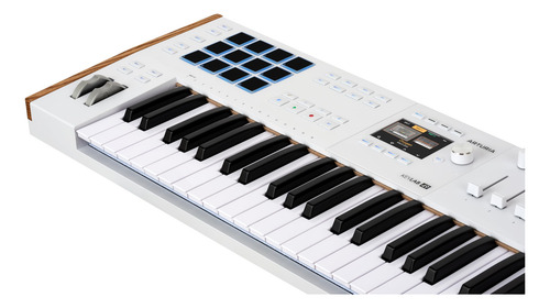 Controlador De Teclado Midi Arturia Keylab 49 Mk3 Blanco