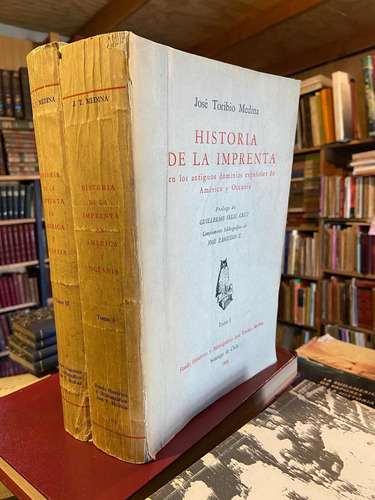 Medina Historia Imprenta Antiguos Dominios América Oceanía 