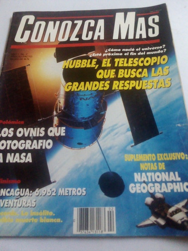 Imagen 1 de 5 de Revista Conozca Más Año 1 No. 2 Telescopio Nasa Y Ovnis