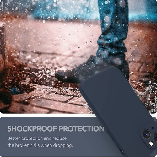 Imagen 5 de 10 de Carcasa De Silicona Para iPhone 14 / Plus / Pro / Pro Max
