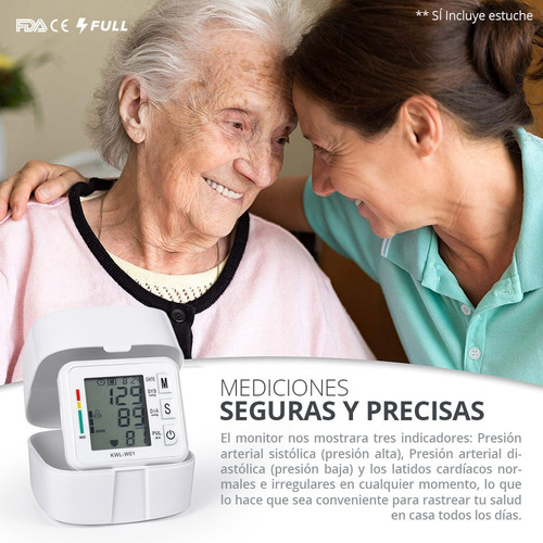 Imagen 4 de 8 de Monitor De Presión Arterial Digital De Muñeca Automático