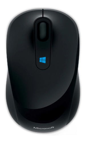 Mouse inalámbrico Microsoft  Sculpt Mobile negro