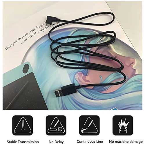 Carga Cable Para Wacom Intuos Ctl480 Ctl490 Ctl690 Cth480 Ct