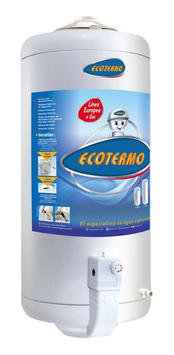 Termotanque Gas Natural Ecotermo 80 Lts Superior Europea