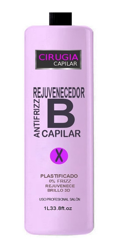 Rejuv B Capilar Anti Frizz Extra Brillo 1 Litro Envío