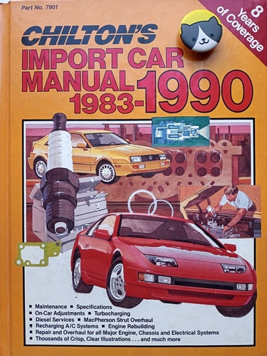 Libro Import Car Manual 83-90 Chilton Book 106b5