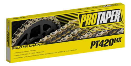 Cadena Protaper 420x134 Mx Gold    