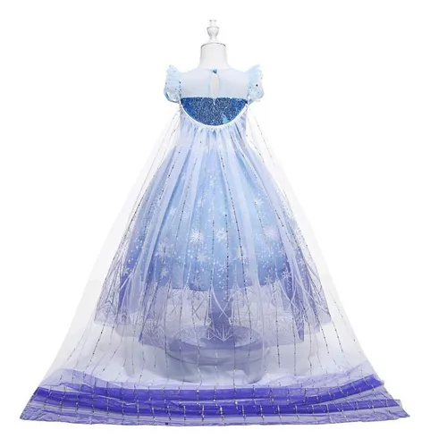 . Vestido Princesa Elsa Frozen 2 Disfraz De Halloween