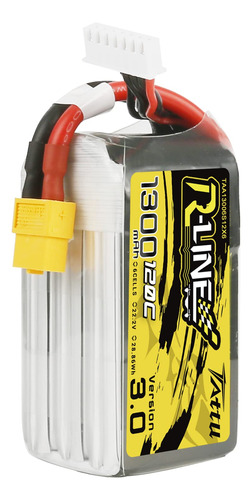 Tattu R-line Version 3.0 6s Lipo Bateria 1300mah 22.2v 120c 