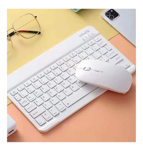Mouse Slim Bluetooth Recarregável Mbtech Ref: Gb54429 Cor Branco