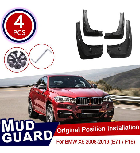 Guardabarro Delantero Trasero Para Automovil Bmw X6 E71 F16