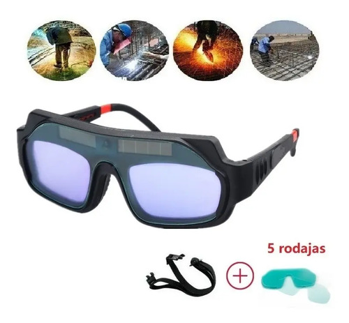 Gafas Lentes De Seguridad Para Soldar Electronica Solar Auto | Meses sin  intereses