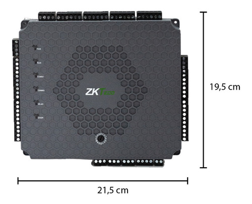 Imagen 2 de 10 de Panel Control Acceso Biometrico 4 Puertas Ztkeco® Atlas460