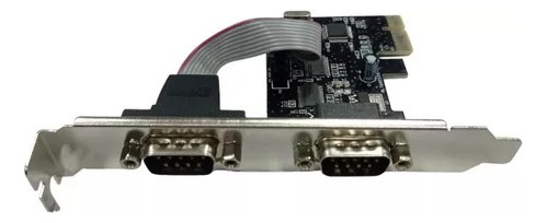 Tarjeta Pci Express 1x Con 2 Puertos Serial Db9 Rs232 Nueva