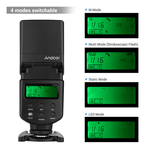 Soporte De Lámpara De Flash Pentax Para Nikon Flash Gn40 Con
