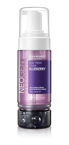 Real Fresh Foam Cleanser Blueberry | Cosmética Coreana