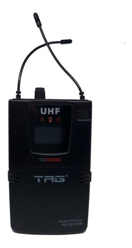 Monitor Digital Sem Fio In Eartg-900bp Tag Sound Para Tg9000 Cor Preto